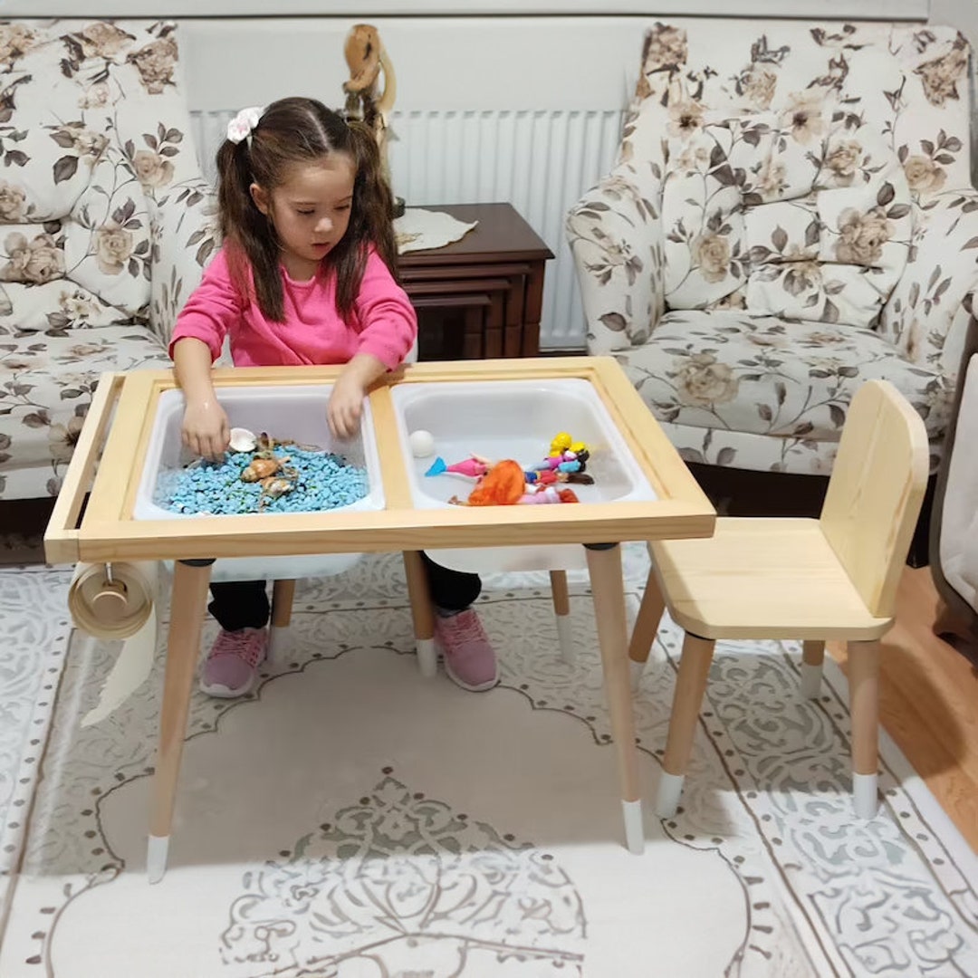 Gift for Toddlerwater and Sand Activity Tablekids Sensory Etsy