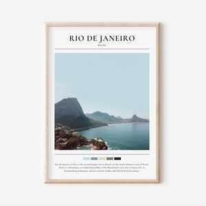 Rio de Janeiro Print | INSTANT DOWNLOAD | Brazil Photo | Brazil Print | Digital Download | Brazil Poster Print | South America