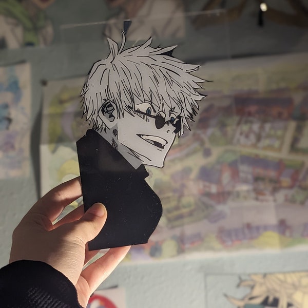 Gojo Satoru Plexiglass Painting (Jujitsu Kaisen)