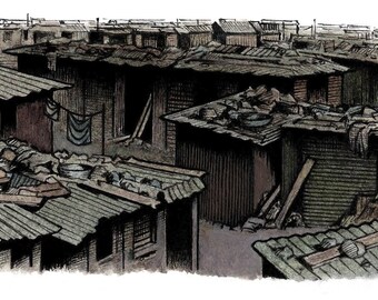 Shanty Town (Art Print)