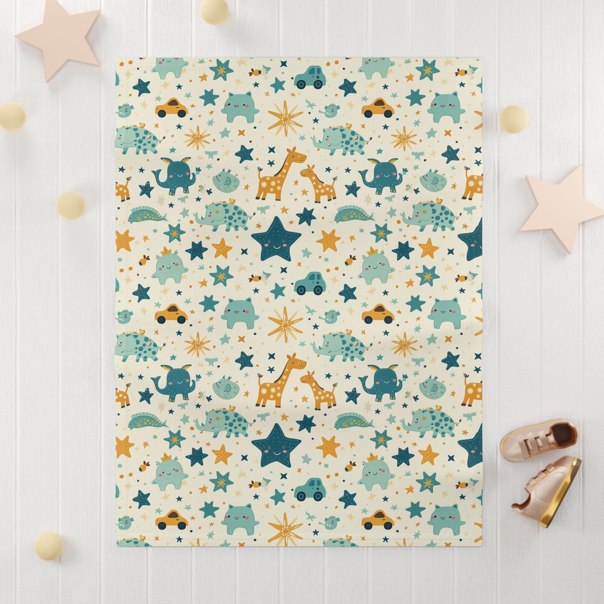 Between the San Juan Mountains Baby Blanket 30