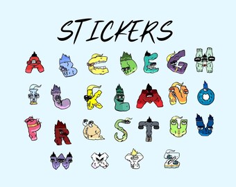 Alphabet Lore A Sticker - Alphabet lore A - Discover & Share GIFs