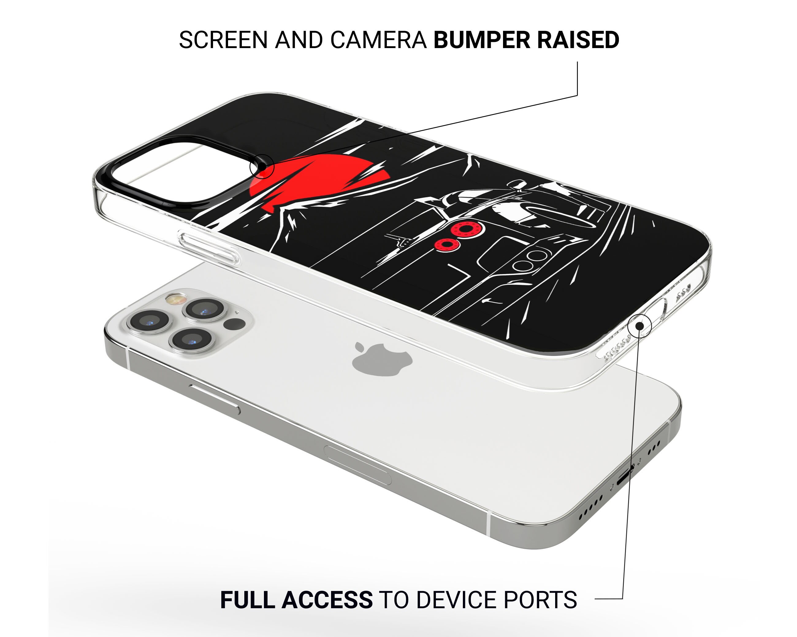 JDM Gtr Turbo Supra Race R34 Lofi Japan Case for iPhone 14 13 Pro Max ...