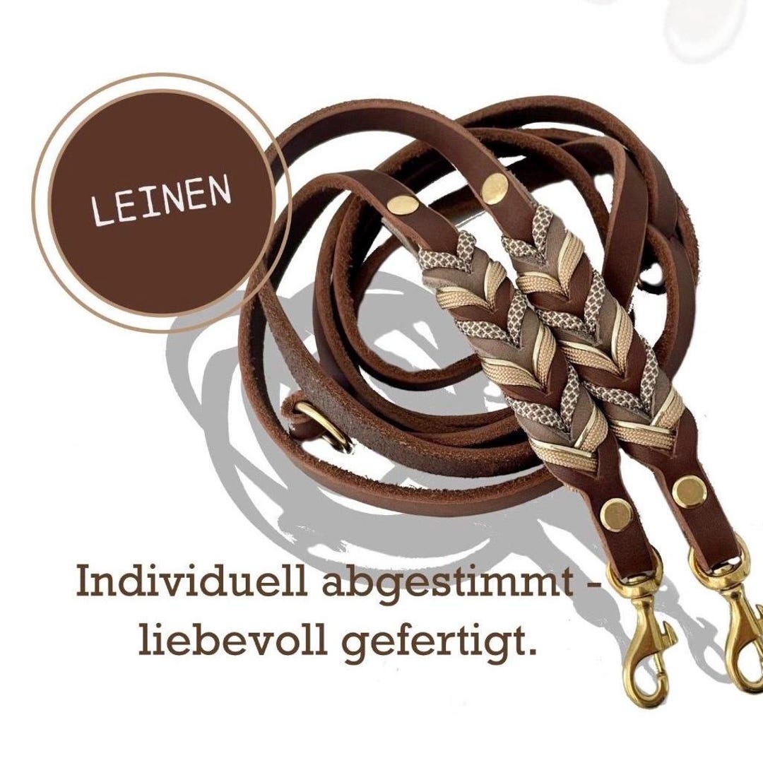 Design Your Own Leash From Greased Leather - Etsy