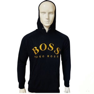 Hugo boss shop gold hoodie