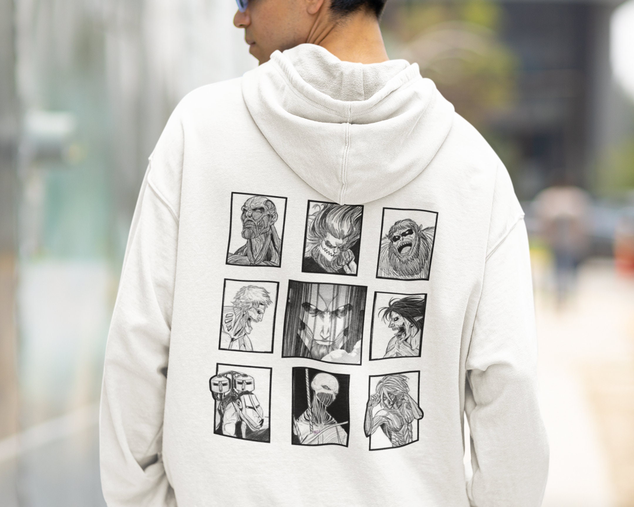 VR × SHINGEKI Hoodie room vault VR × SHINGEKI Hoodie room vault