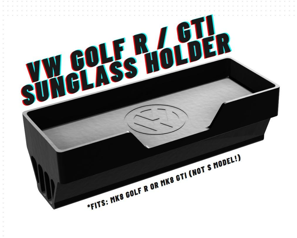 MK8 Golf R / GTI Sunglasses Holder - Etsy