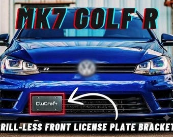 2015-2017 MK7 Golf R Front Mount License Plate Bracket