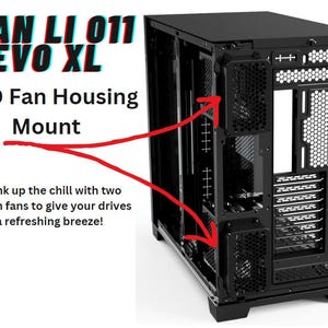 Lian Li O11 EVO XL HDD Fan Housing Mount Bracket