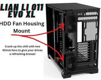 Lian Li O11 EVO XL HDD Fan Housing Mount Bracket