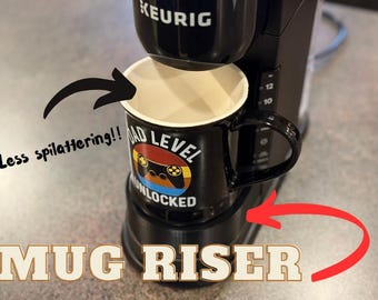 Keurig K Express Single Cup Riser - Less SPLATTERING!