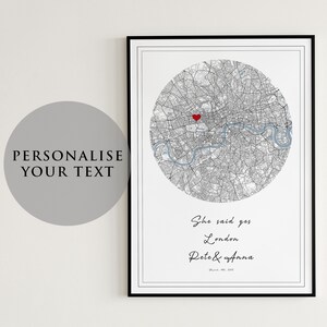 Afdrukken voor speciale gelegenheden | Cadeau-idee voor Valentijnsdag | Aanpasbare liefdesprint | Gepersonaliseerde kaartafdruk
