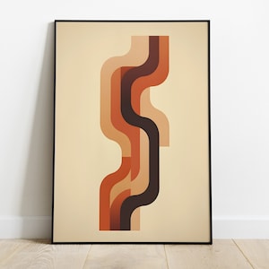 Crossing Lines print | Abstract wall art in different sizes and canvas