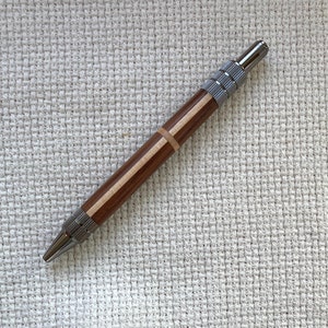 Rosewood with American Maple inlay ballpoint pen