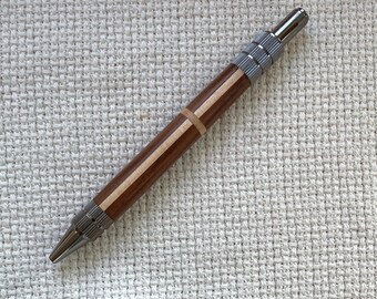 Rosewood with American Maple inlay ballpoint pen