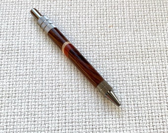 Honduran Rosewood segmented ballpoint pen