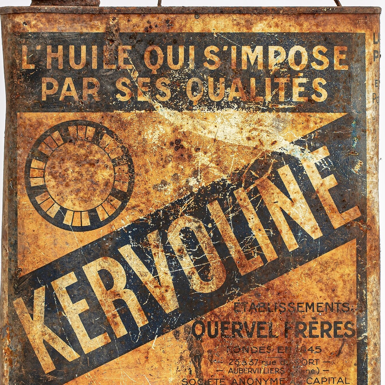 Kervoline Vintage Oil Can Poster for Cars Enthusiastics - Etsy