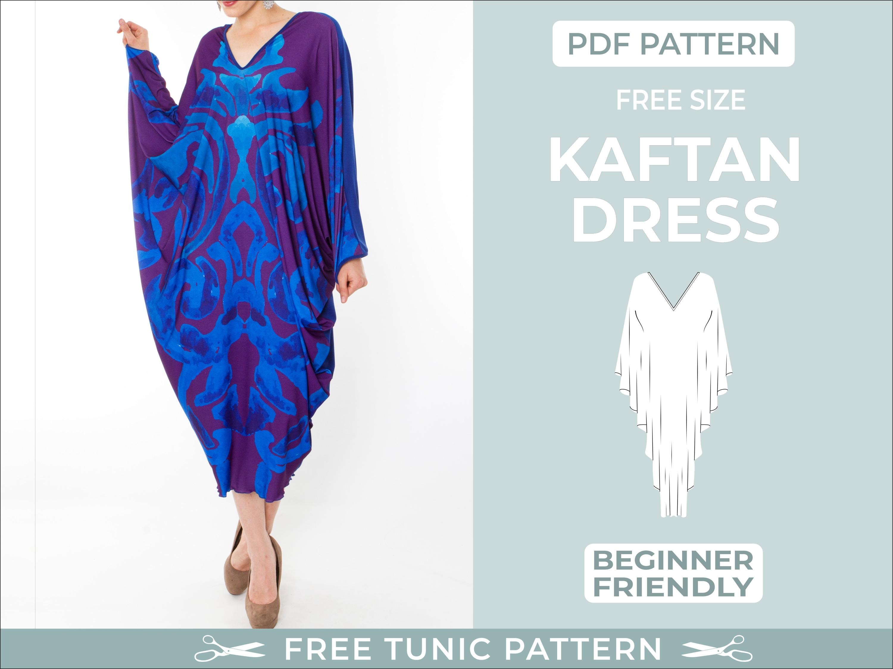 Diy kaftan pattern Etsy Nederland