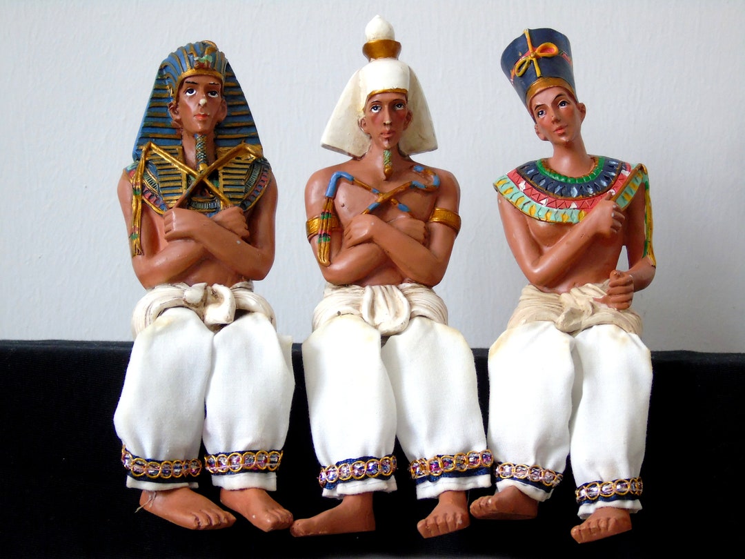 Antique Figurines Ancient Egypt Figures Home Decoration Etsy
