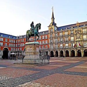 Carte postale Plaza Mayor de Madrid