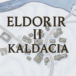Fantasy Map Set – Eldorir II: Region Kaldacia | Cold North | Printable PDF | RPG Map Bundle | DnD5e Inspired