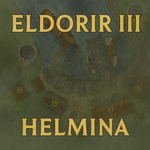 Cartes fantastiques – Eldorir III : Région d'Helmina | Marais et Terres Fantômes | Cartes RPG imprimables | Inspirées de D&D5e | PDF