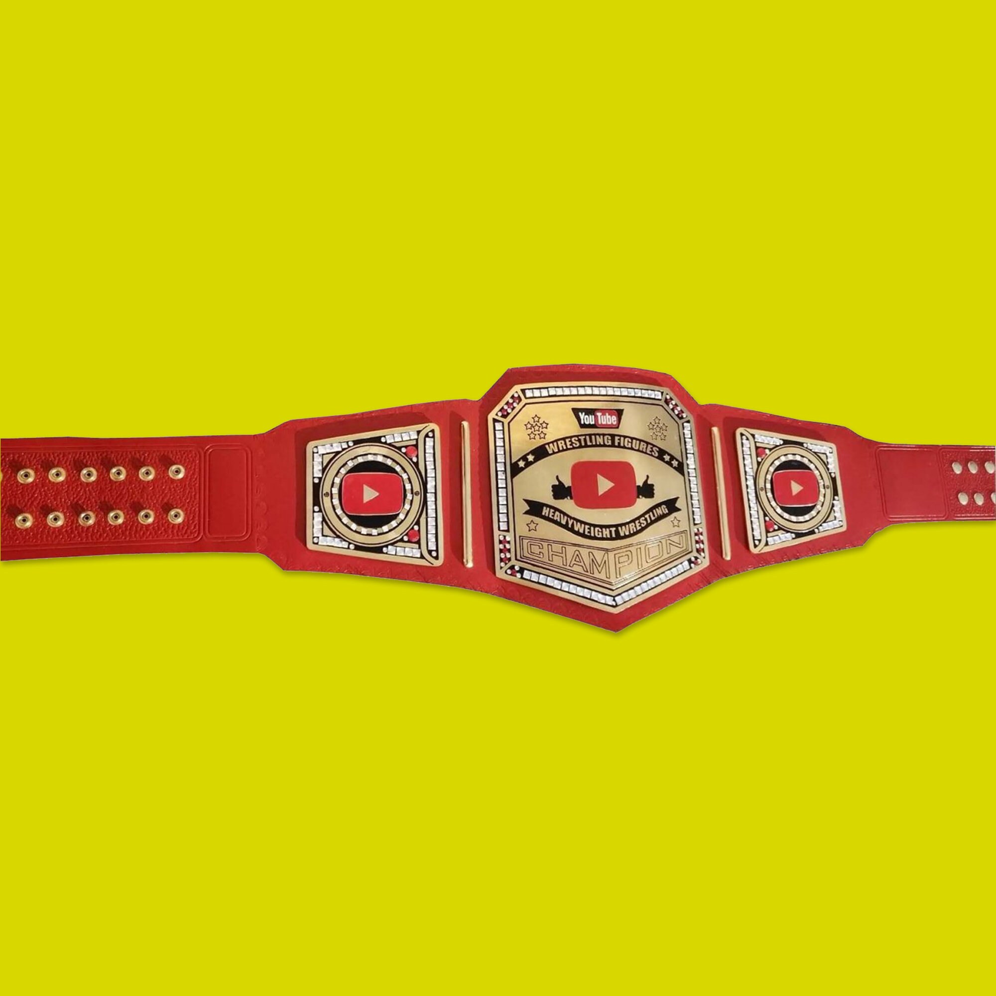 Youtube Wrestling Championship Belt. Etsy
