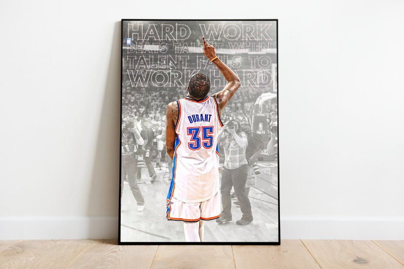 Golden State Warriors NBA Poster Set of Six Vintage Basketball Jerseys -  Durant Chamberlain Arizin Johnston Barry - 8x10 Poster Prints