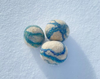 Felted Wool Dryer Balls