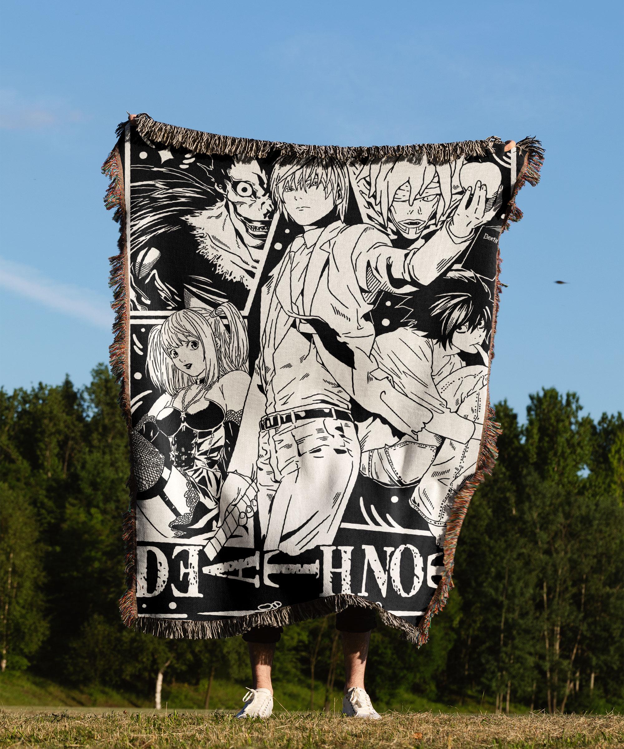 Deathnote Blanket - Etsy