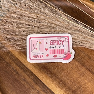 Adesivi a tema libri: romanticismo, erotismo, piccante, club del libro – Adesivi per lettori, e-reader, laptop e diari