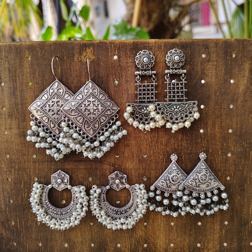 Jhumka Earrings Cheap Metal Earrings Set Of Earring,german Silver