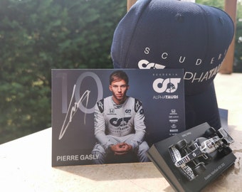Original Hat Completely Exclusive Pierre Gasly and Signed Product