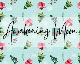 Christmas Feels Seamless Pattern Tile, Christmas Seamless File, Christmas Seamless Pattern, Christmas Tree Pattern, Digital Download