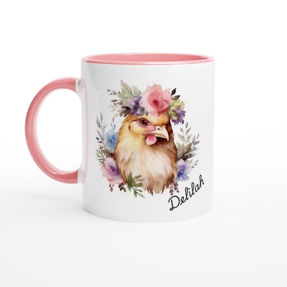 Regalo personalizzato - Tazza di pollo (tema Animal Design, opzioni di