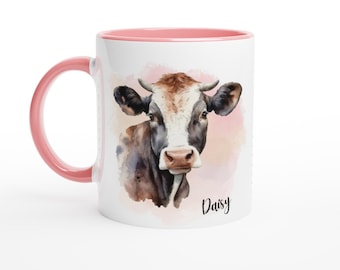 Tazza in ceramica Udderly mucca con piedini antiscivolo