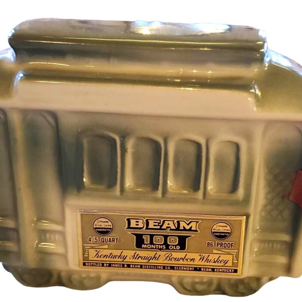 Trolley Car Decanter Etsy