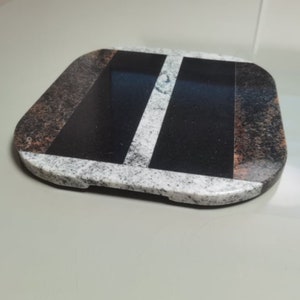 Handcrafted Granite Cutting Board: Stone Cheese Board, Serving Tray