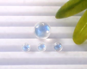 AAA Rainbow Moonstone Spheres 3-30MM, Healing Crystal Gemstone Balls