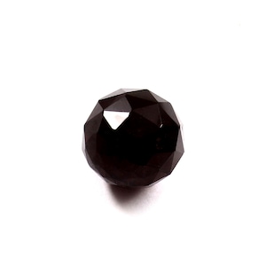 AAA Natural Black Onyx Faceted Balls 3MM To 30MM Black Onyx Healing Crystal Spheres Loose Gemstone Round Balls Jewelry Making Wholesale Lot