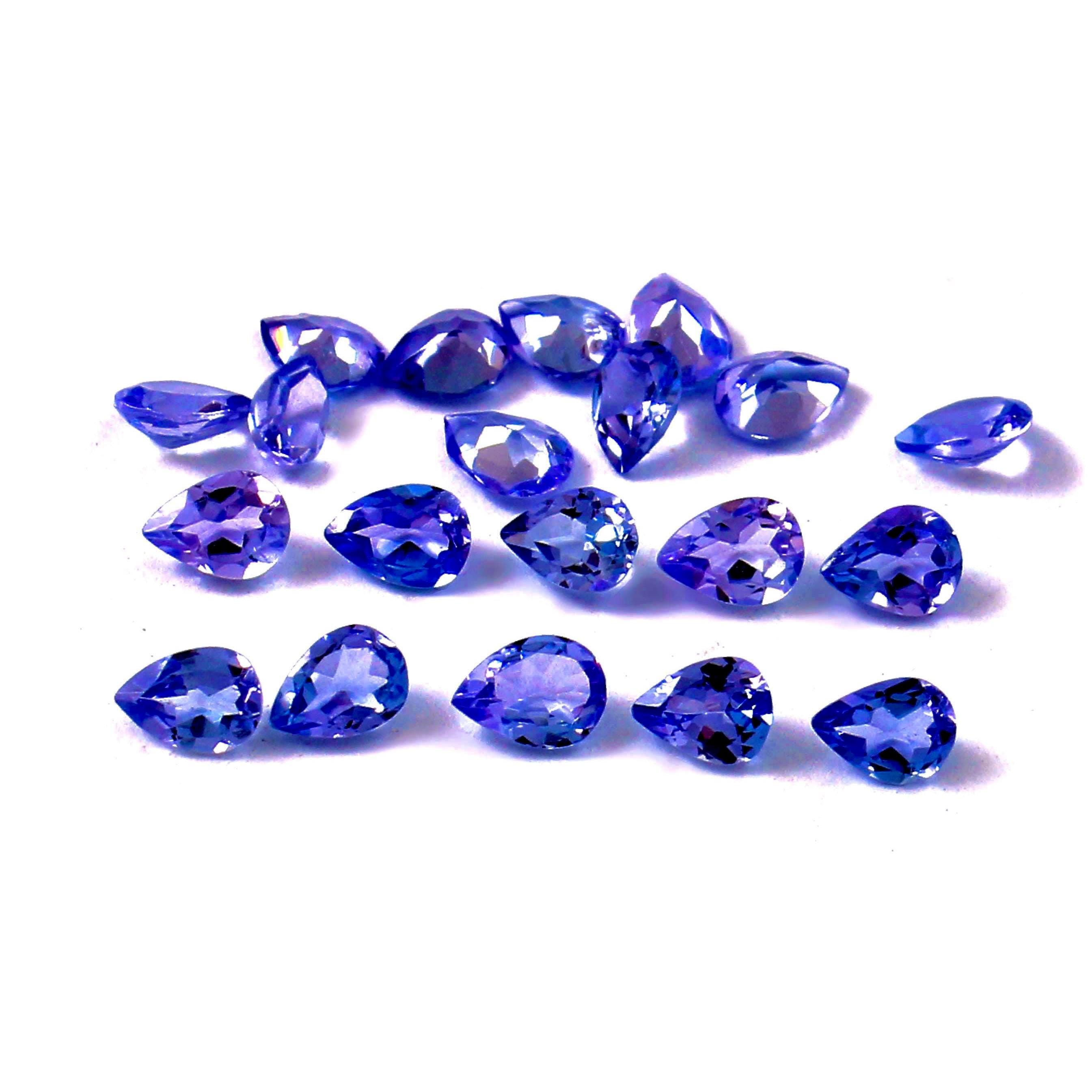Lot De 15 Pierres Précieuses Saphir Rondes 6mm Certifiées GIR - Naturelles - Neuf