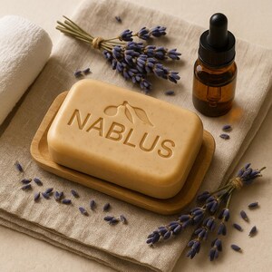 Lavender Nablus Soap - Calming and Balancing Skincare