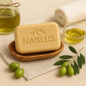 Unscented Olive Oil Nablus Soap - Pure Organic Skincare