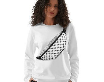 Adjustable Keffiyeh Fanny Pack – Versatility and Style on the Go