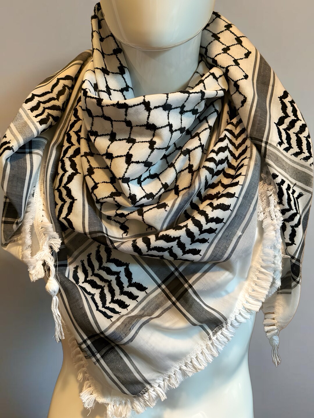 keffiyeh how to tie