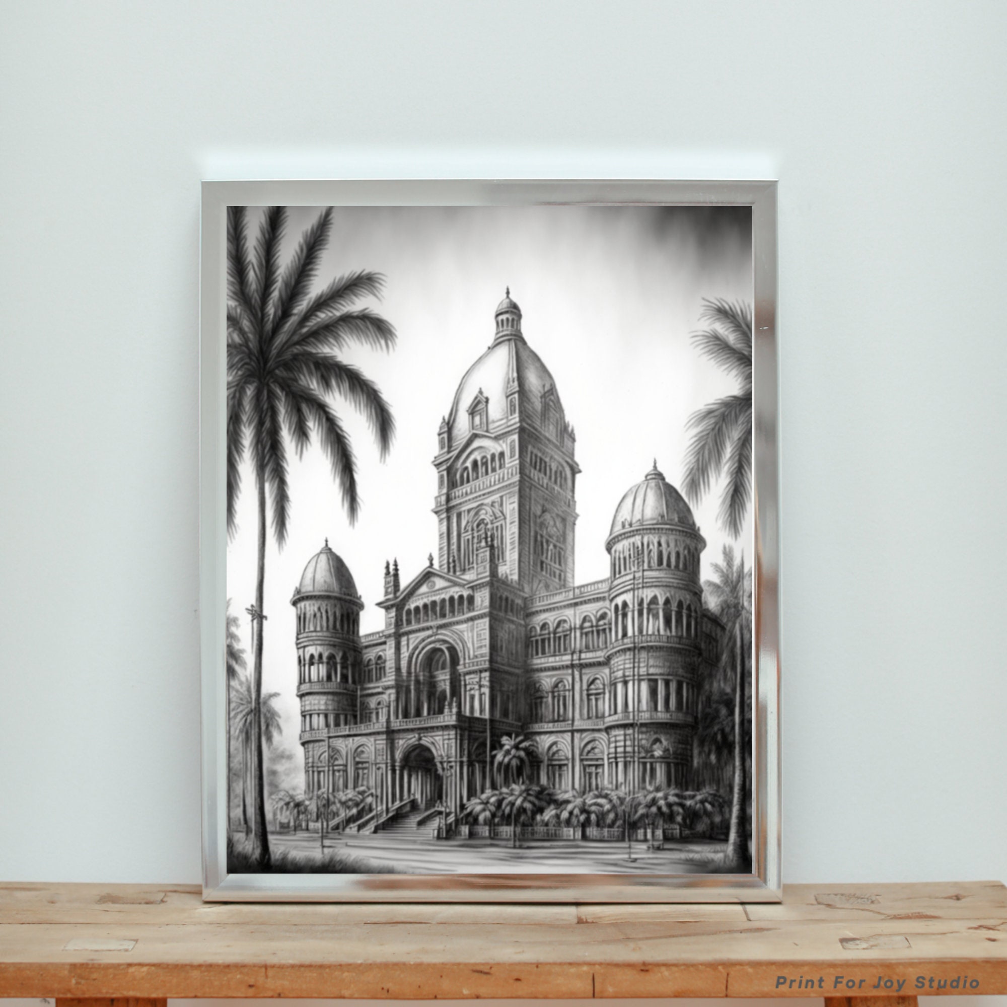 Beautiful Mumbai Wall Art. Printable Download, Mumbai, Mumbai Wall Art ...