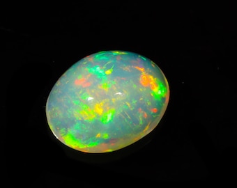 1.70 Carat Natural Opal 8X10 MM Exclusive Top Quality Natural Oval Shape Cabochon Loose Gemstone For Making Jewelry