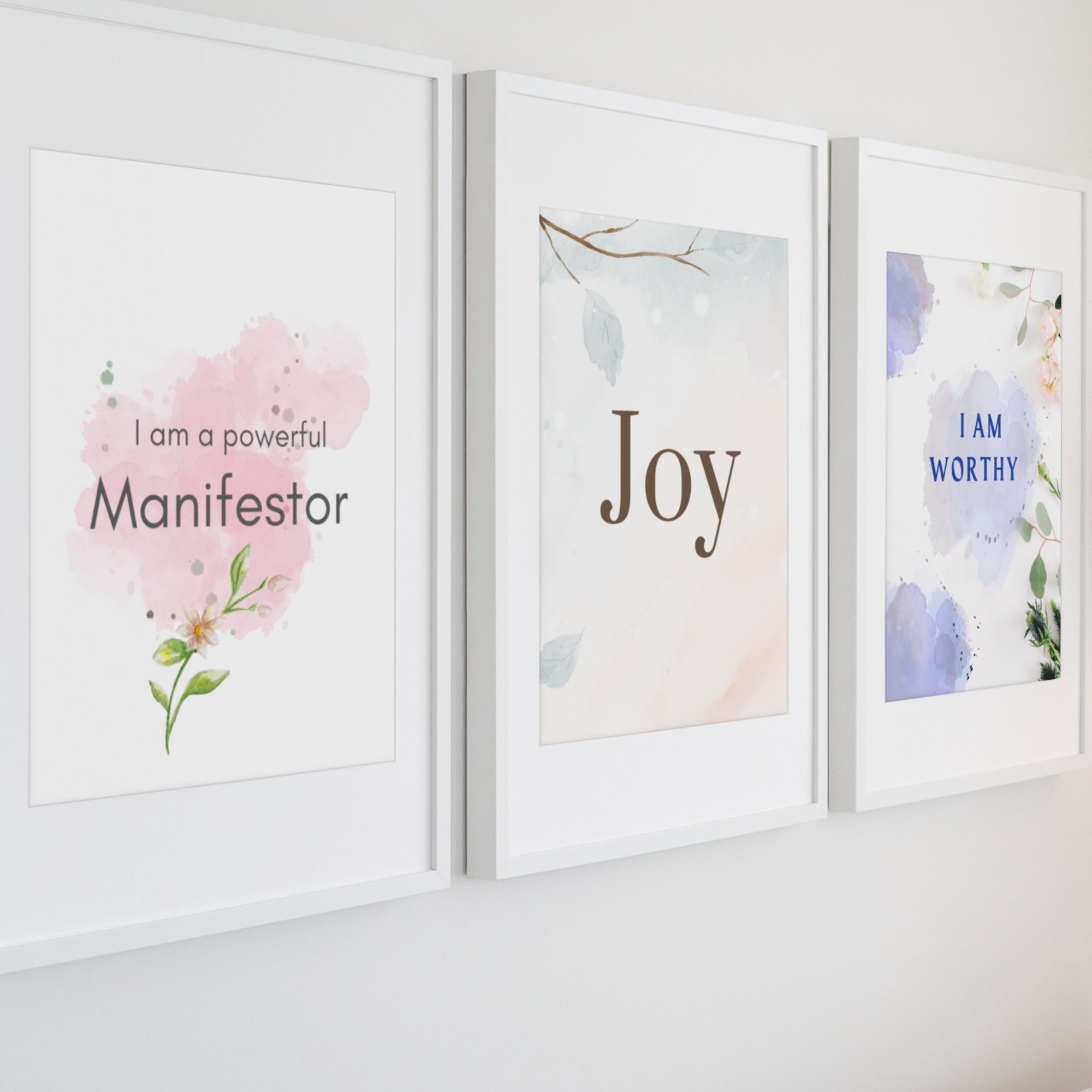 Positive Affirmation Print I Printable Quotes I Motivational Wall Art I ...
