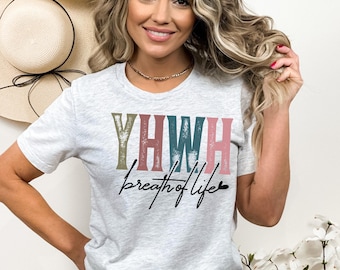 YHWH Aliento de Vida / Camiseta unisex