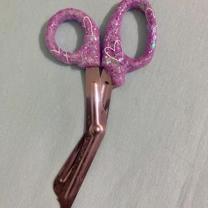 Glitter Medical Scissors